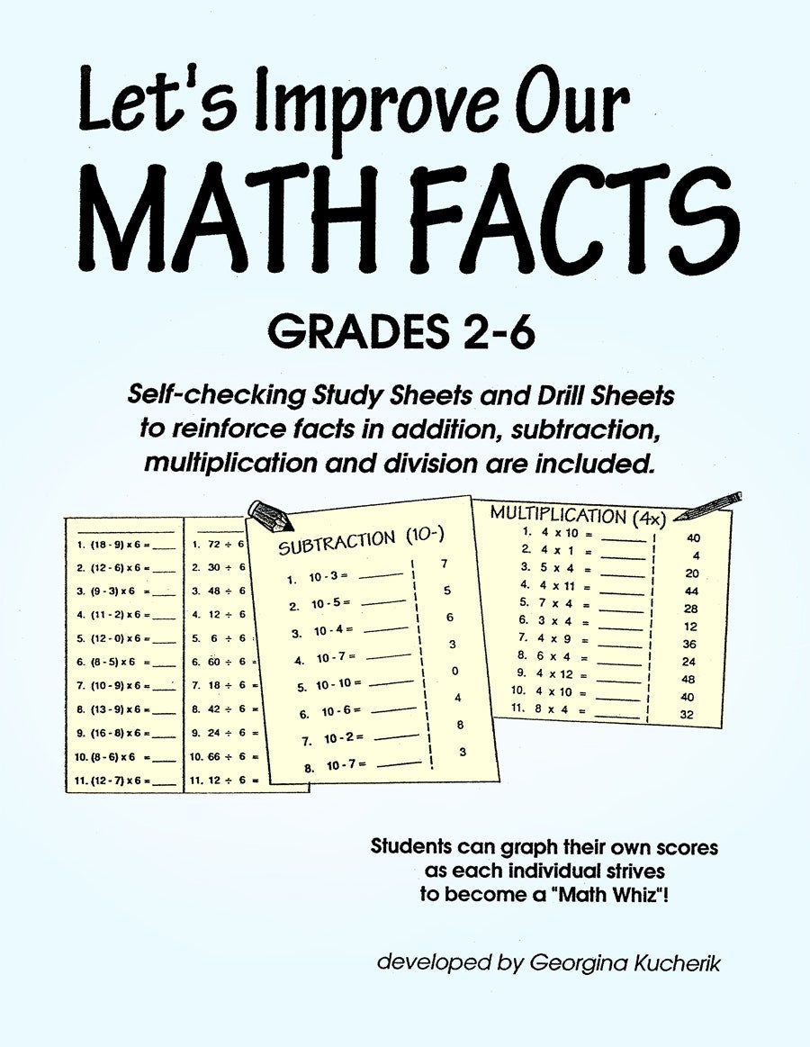 LETS IMPROVE OUR MATH FACTS Ebook