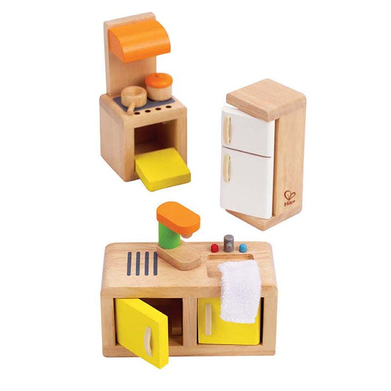 Wooden Dollhouse Furniture Kitchen by Hape