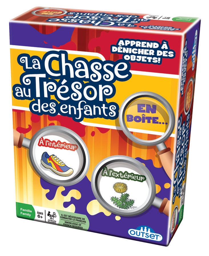 La chasse au tresor des enfants