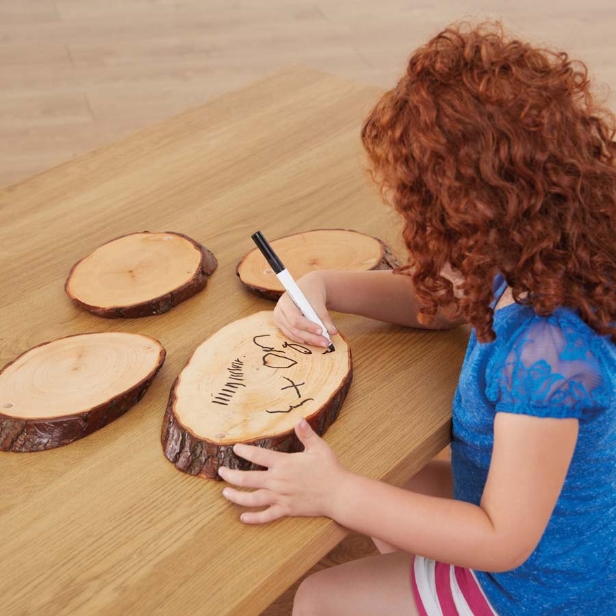 Large Wooden Writing Boards - 4 pack