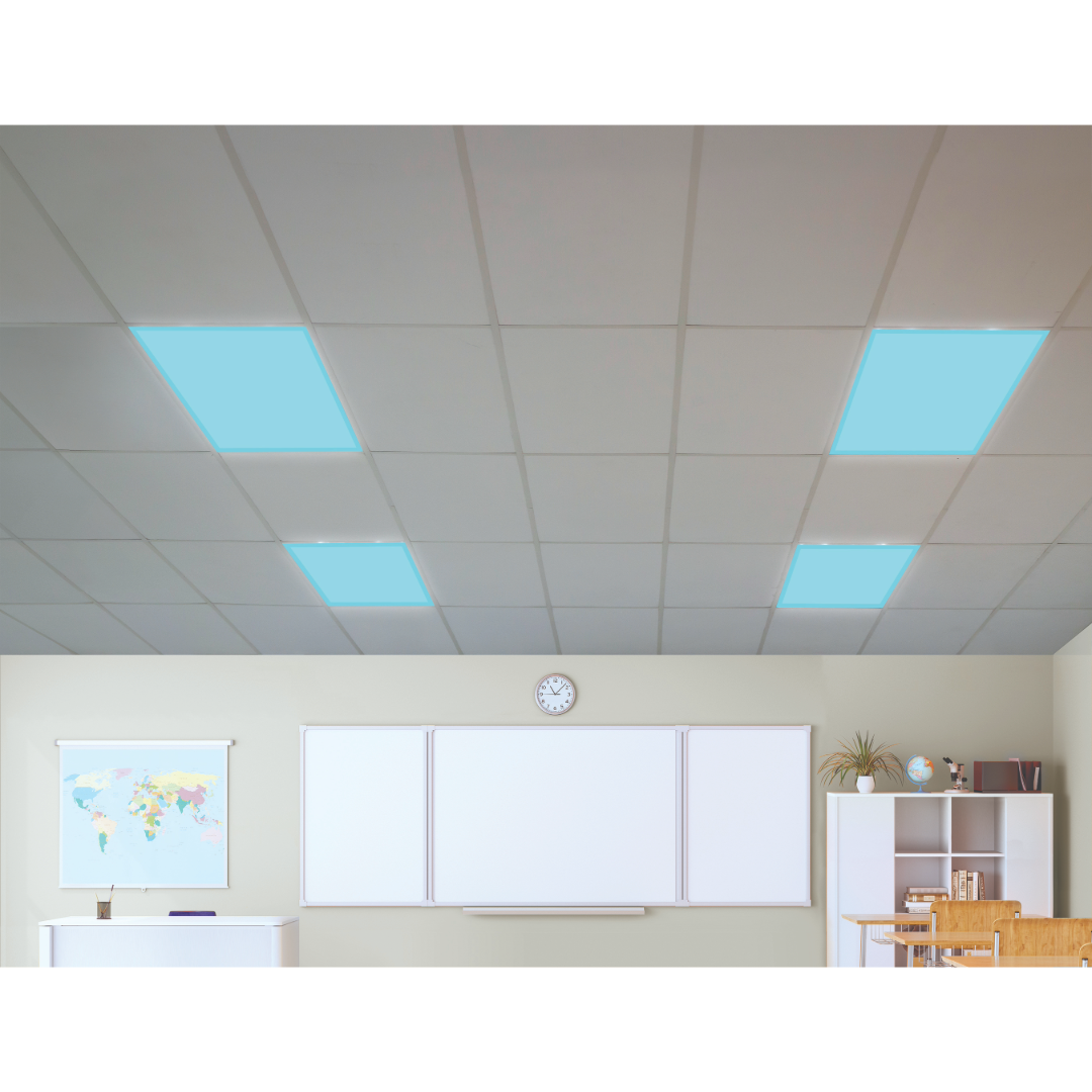 Light Blue Calming Covers Ceiling Light Filters