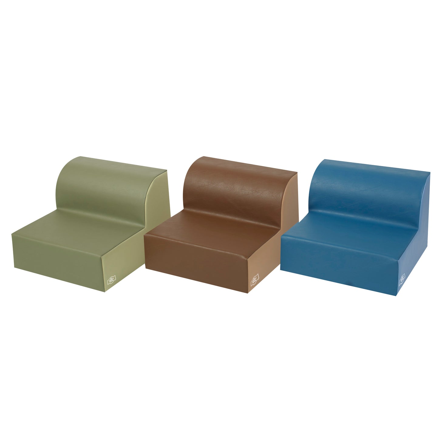 Loungers Set of 3 Woodland 2-Tone