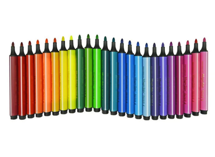 Magic Tri Stix Markers 24 Color