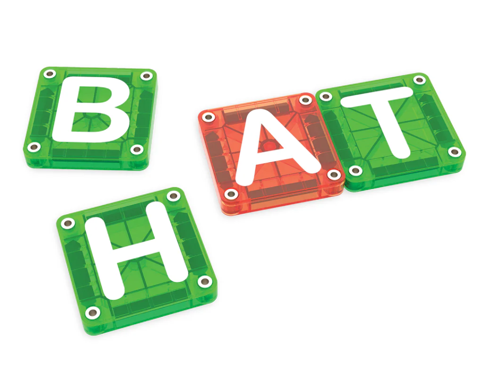 Magna-Tiles Learn Letters