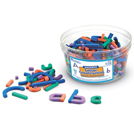 Magnetic Letter Construction