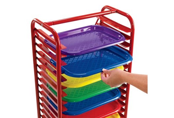 Mobile Art Tray Rack-Rack Only