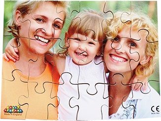 Modern Families Set of 8 Wooden Puzzles