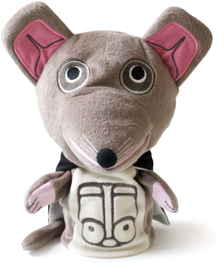 Mouse Woman Puppet