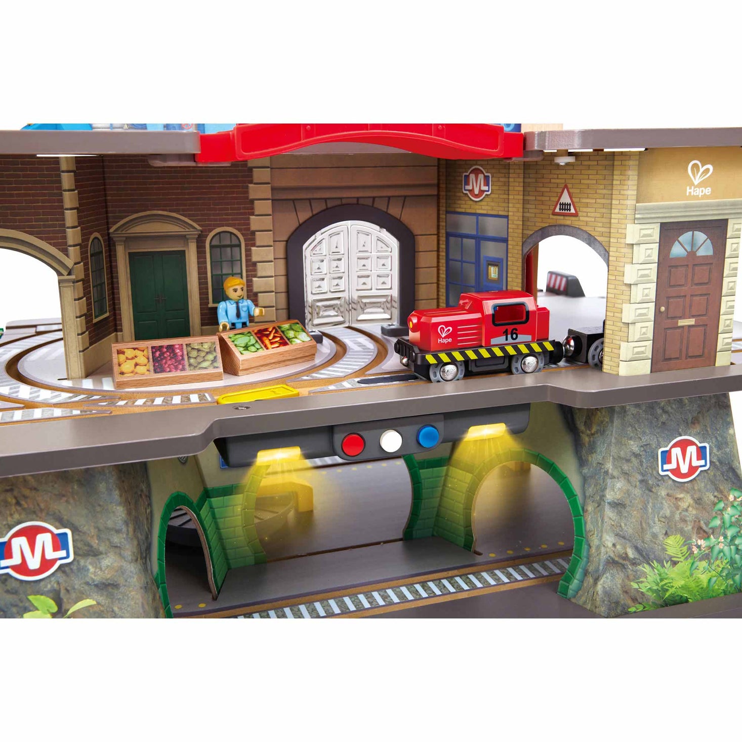Multi-Level Railway City Set