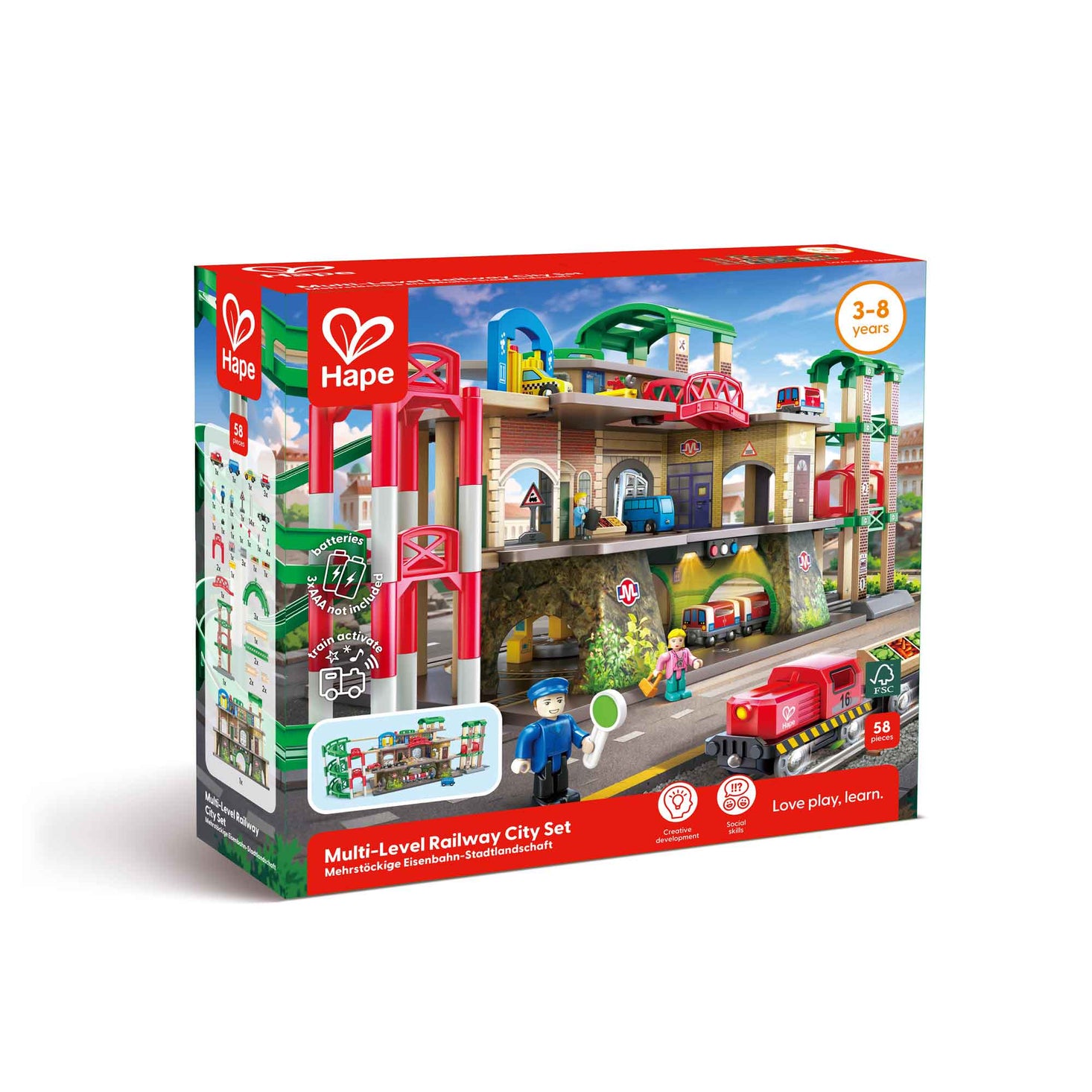 Multi-Level Railway City Set