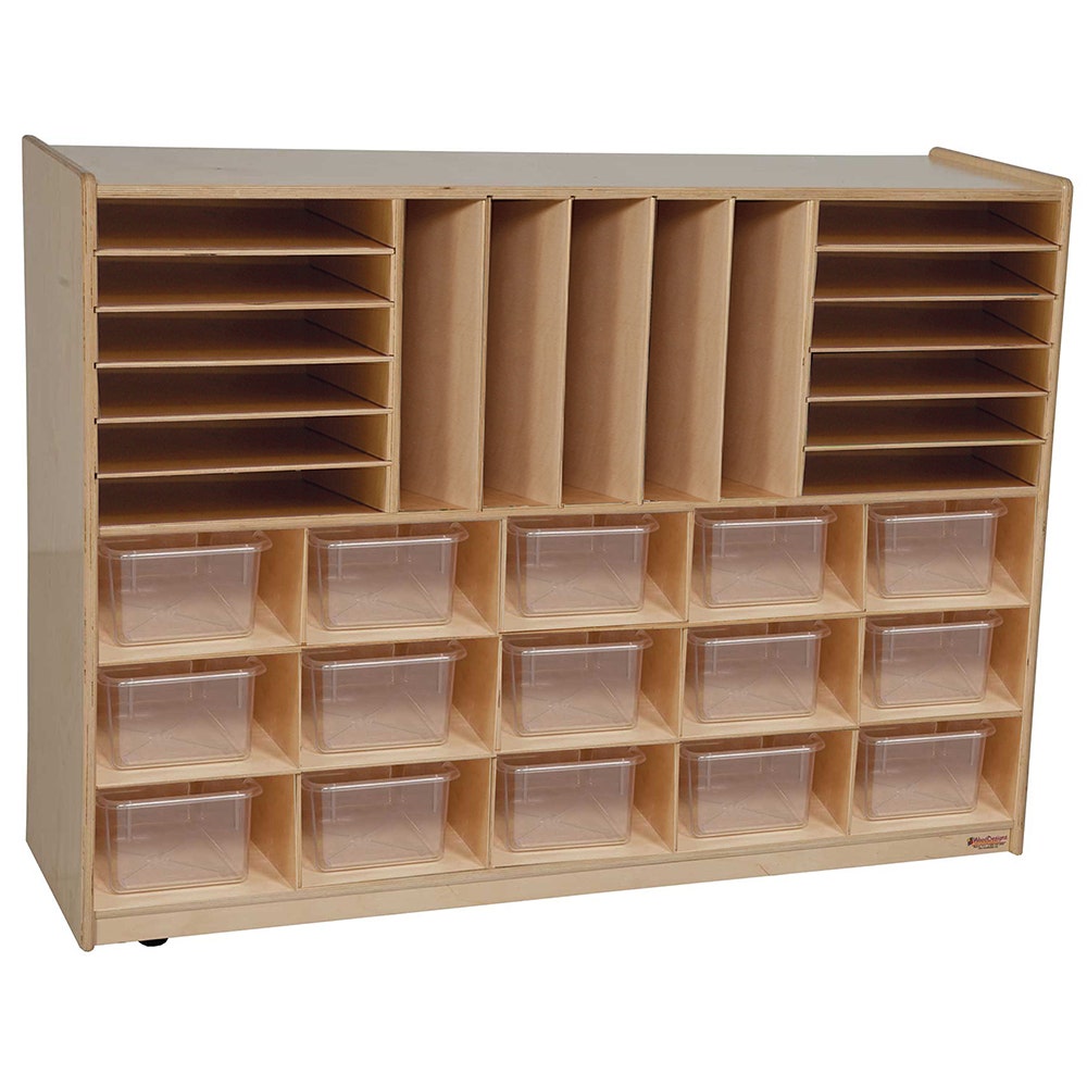 Multi-Storage with 15 Translucent Trays