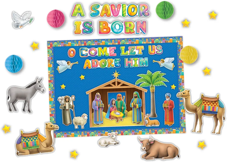 Nativity Scene Create & Decorate Quick Kit