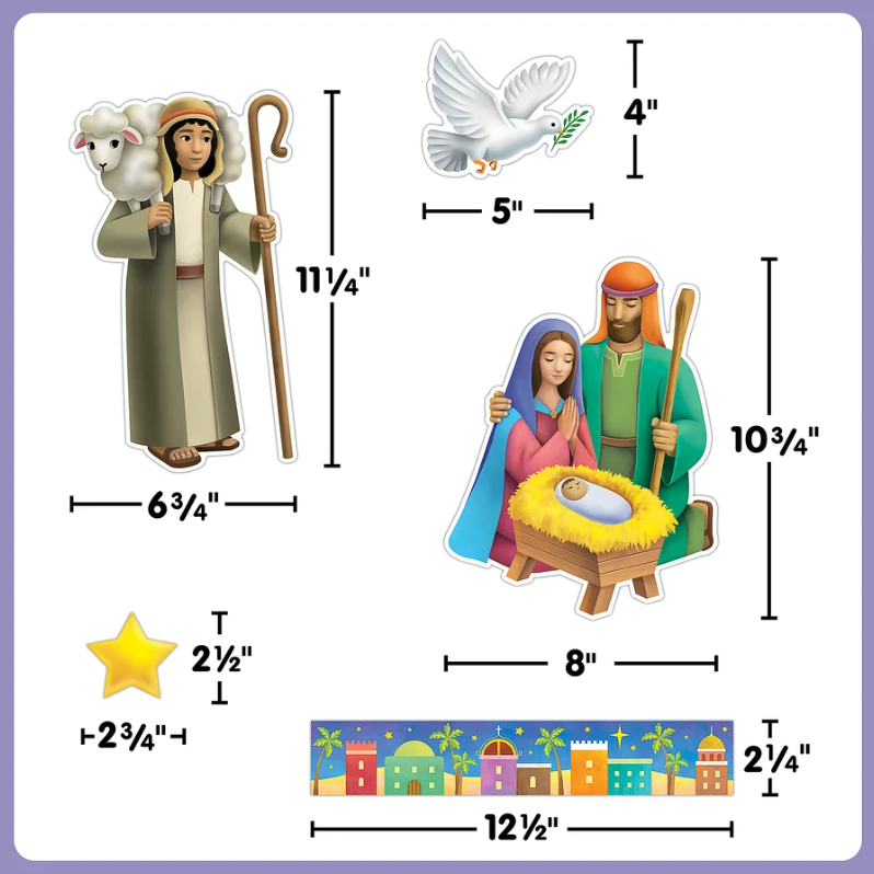 Nativity Scene Create & Decorate Quick Kit