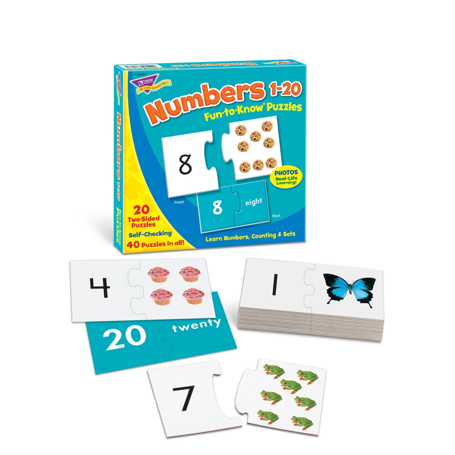 Numbers 1-20 Fun To Know Puzzles