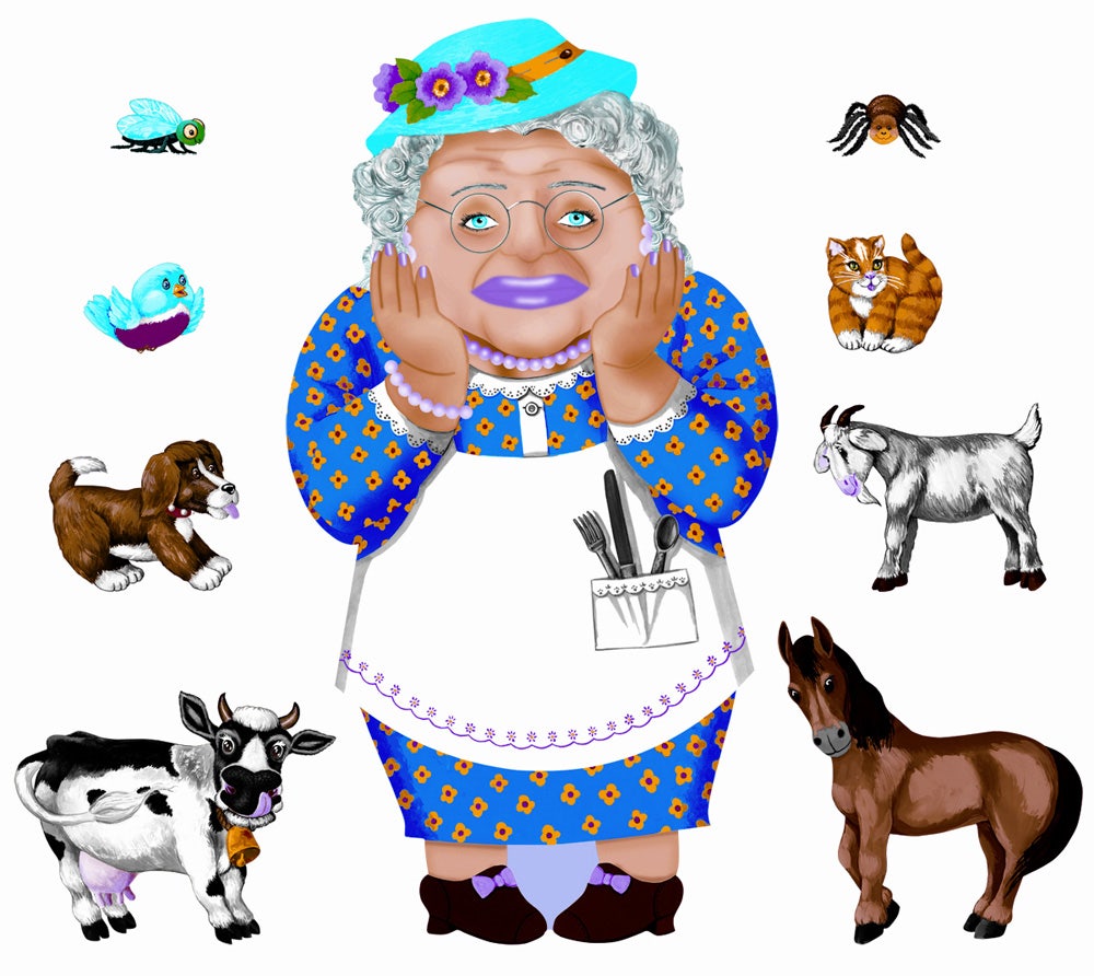 Old Lady Who Swallowed a Flannelboard Set