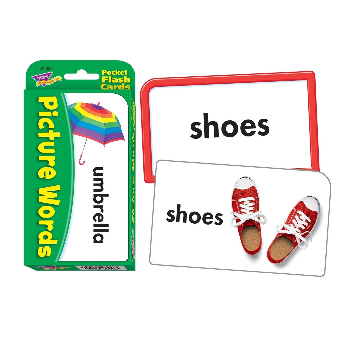 Picture Words Pocket Flash Cards
