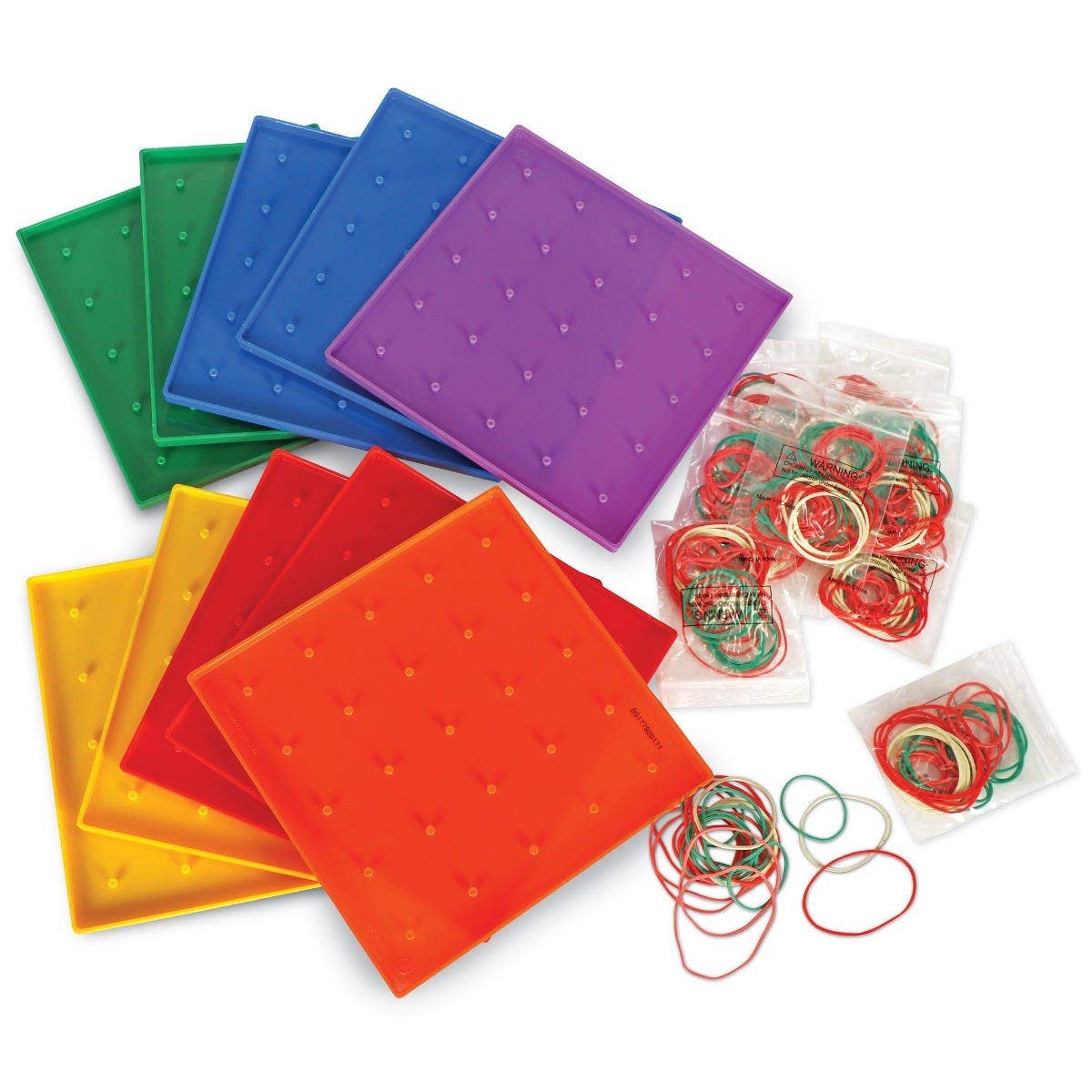 Plastic Geoboards 10 Pack