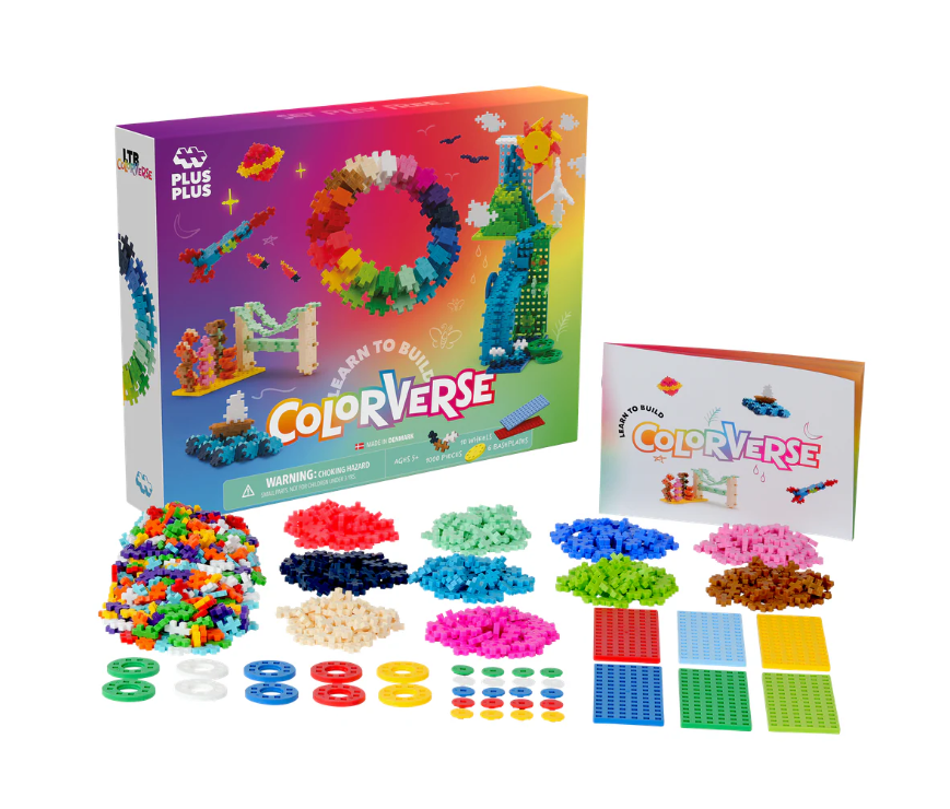 Plus-Plus Learn To Build Colorverse Super Set 1000 pcs