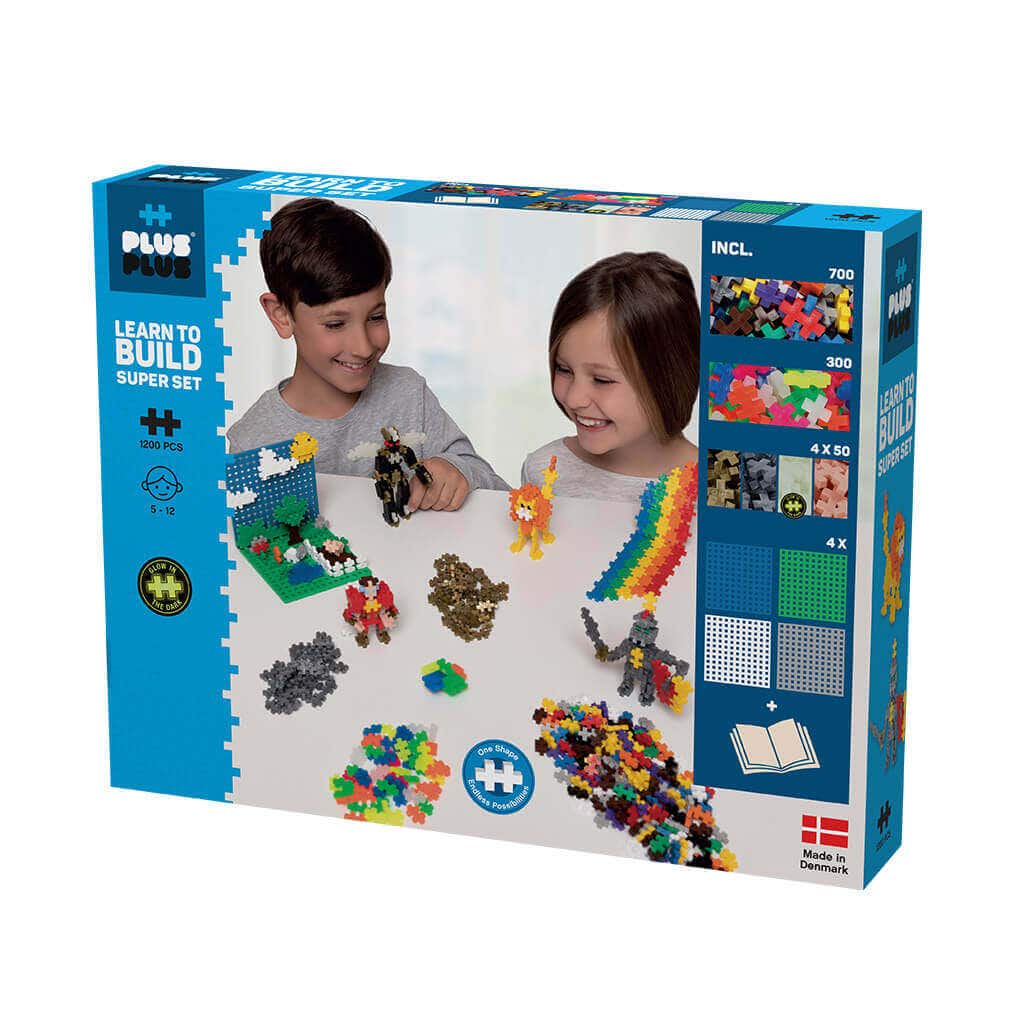 Plus-Plus Learn to Build Mega Set 1200 pc
