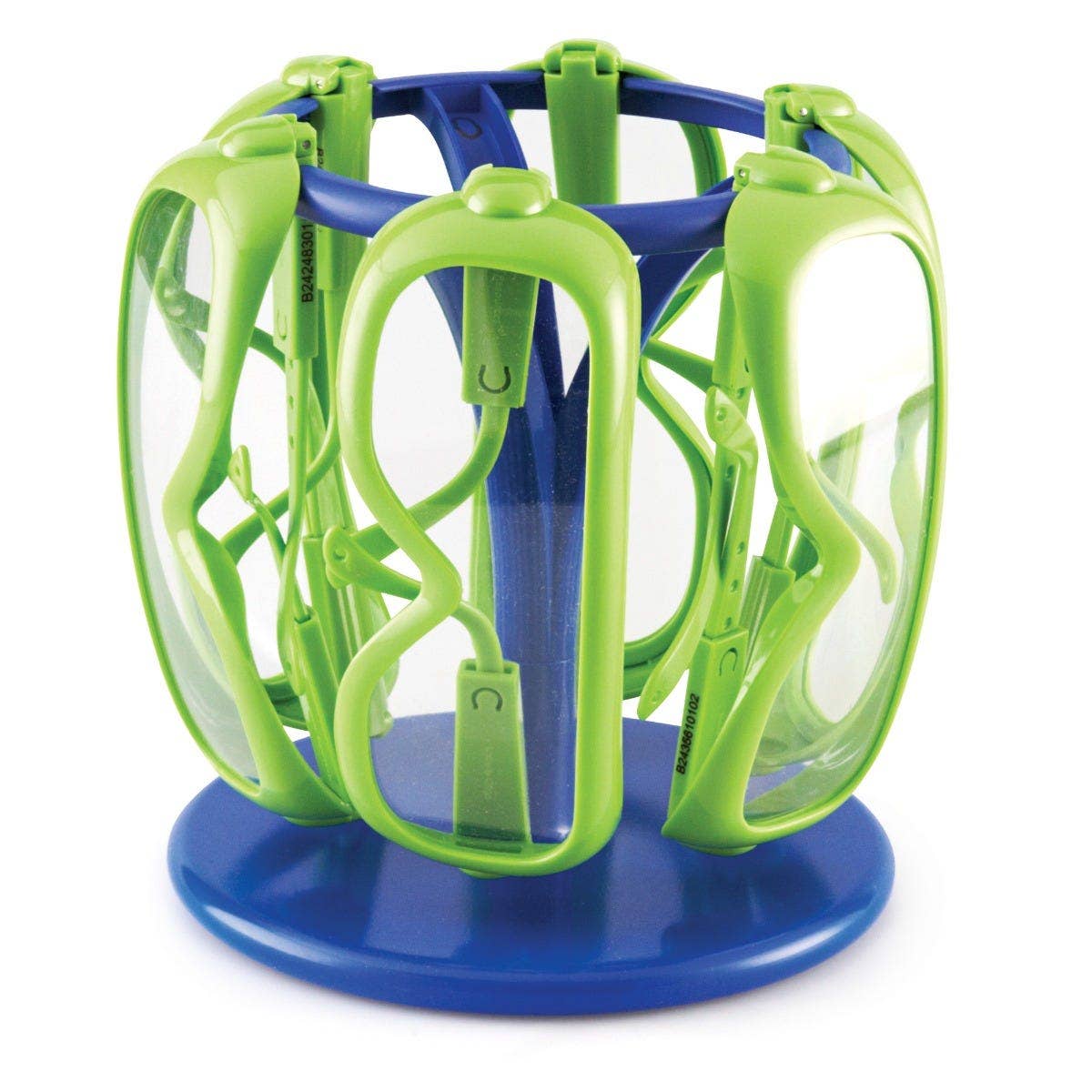 Safety Glasses Set of 6 in a Stand