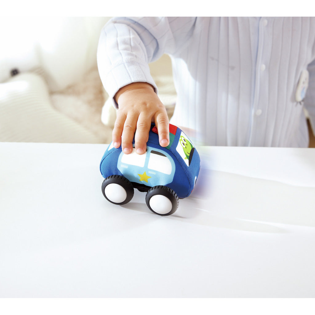 Pull-Back Plush Car Set by Hape