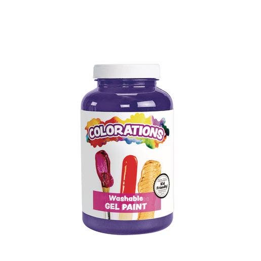 Purple Washable Gel Paint 16Oz