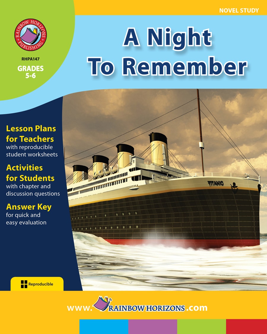 A Night To Remember (Novel Study) Ebook