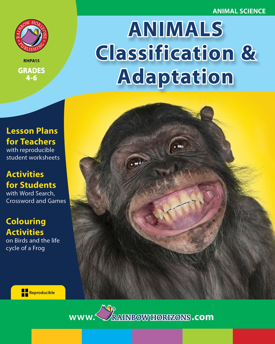 Animals: Classification & Adaptation Ebook