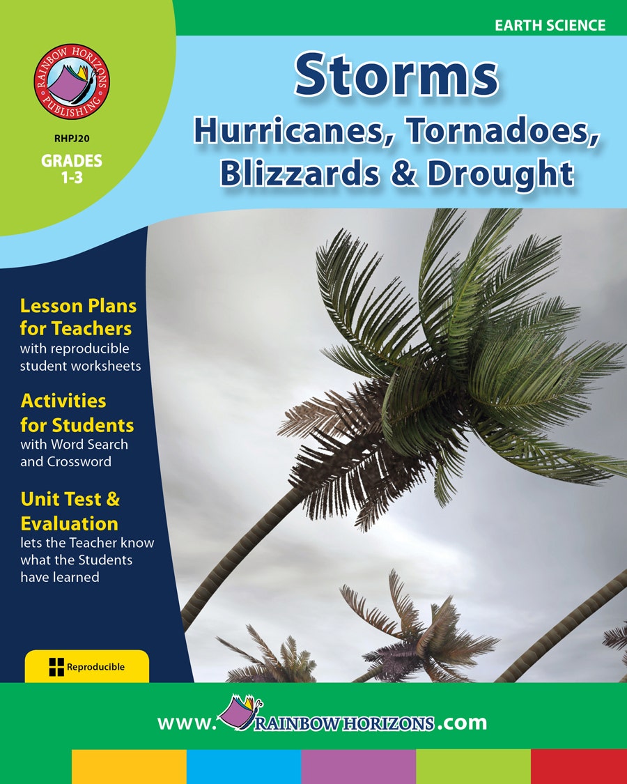Storms: Hurricanes Tornadoes Blizzards & Drought Ebook