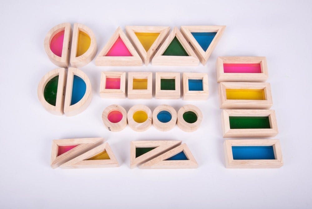 Rainbow Blocks set of 24