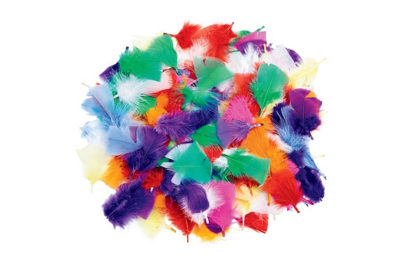 Rainbow Feathers 1/2 Oz.