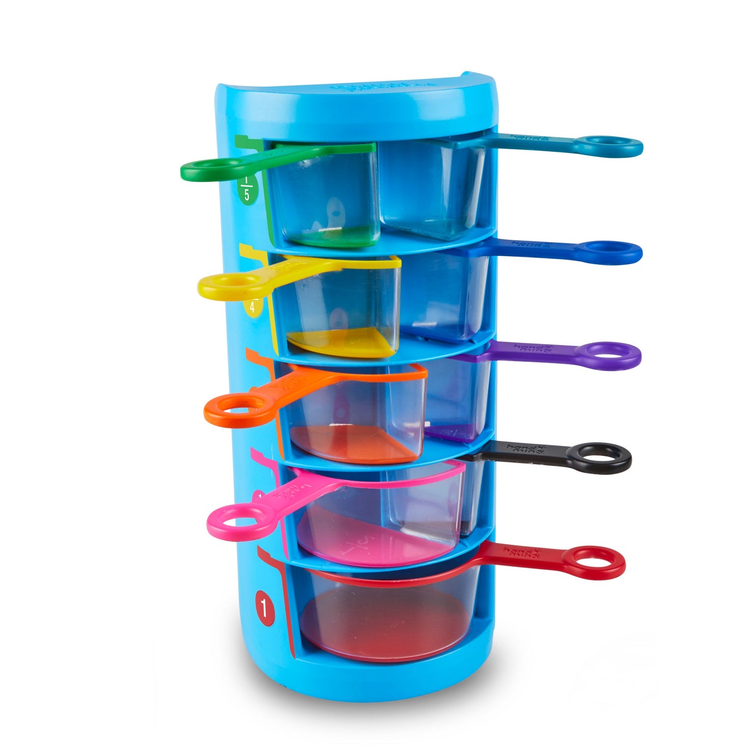 Rainbow Fraction Measuring Cups Set of 9