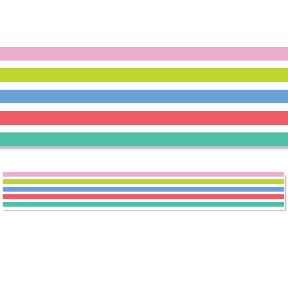 Rainbow Stripes Rainbow Doodles Ez Border