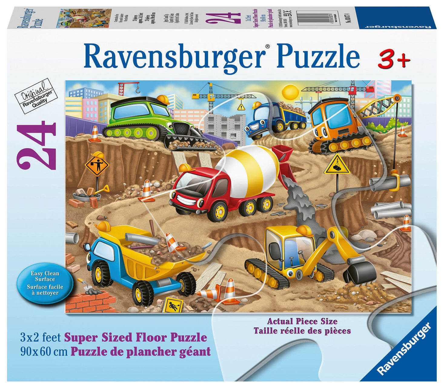 Ravensburger Construction Fun 24 pc Floor Puzzle