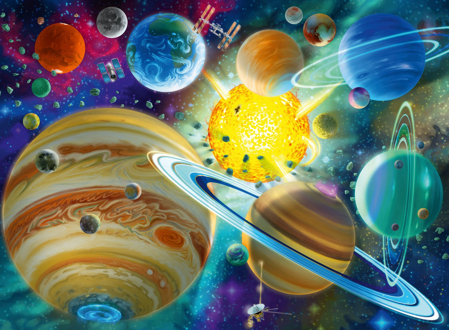 Ravensburger Cosmic Connection 150 pc Puzzle