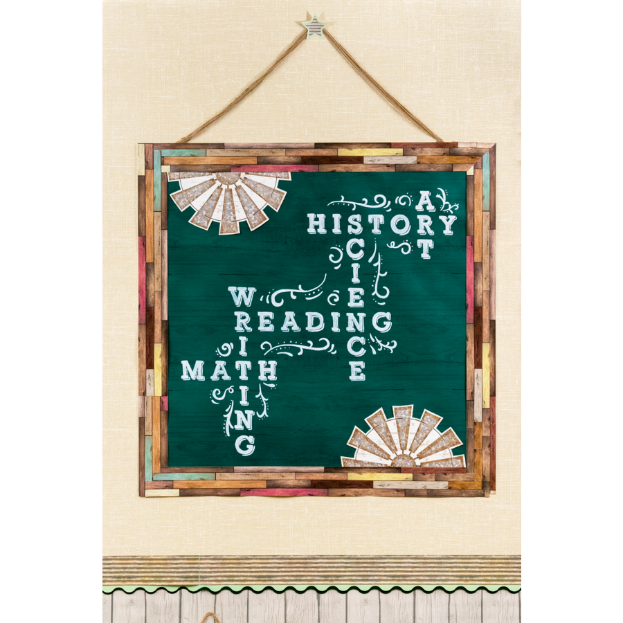 Reclaimed Wood Straight Border Trim