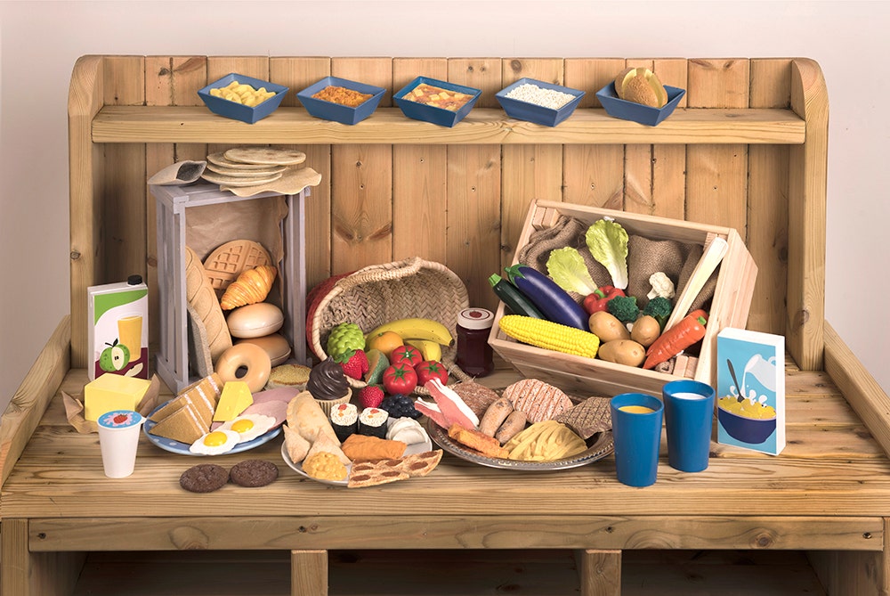 Role Play Bulk Food Set 93pk