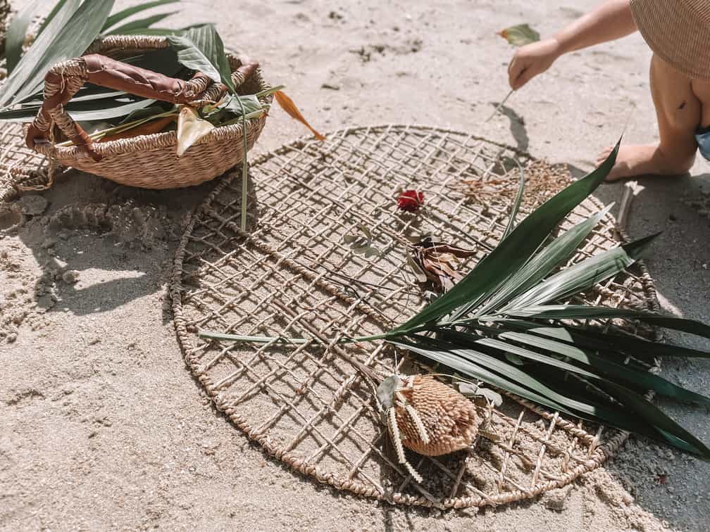 Round Nature Weaving Frame