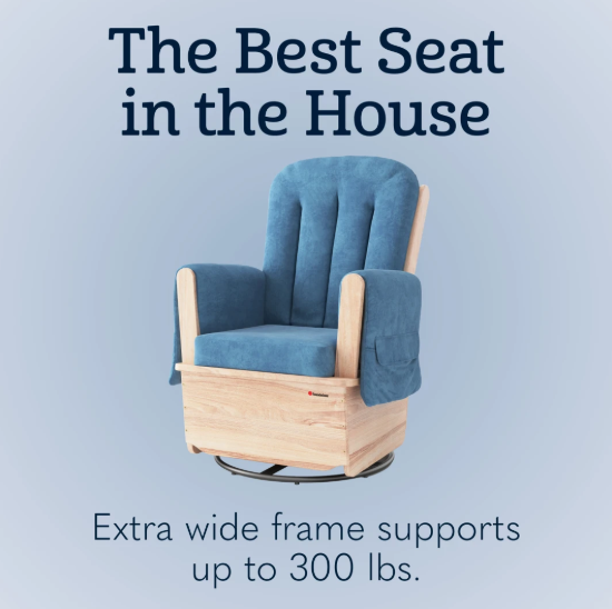 SafeRocker Swivel Glider Rocker
