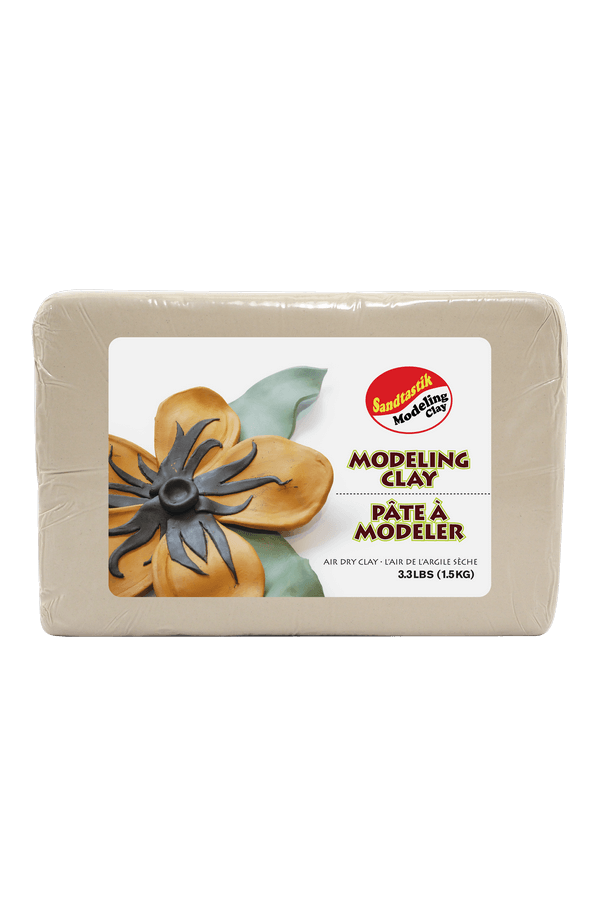 Sandtastik 3.3 lb White Modeling Clay