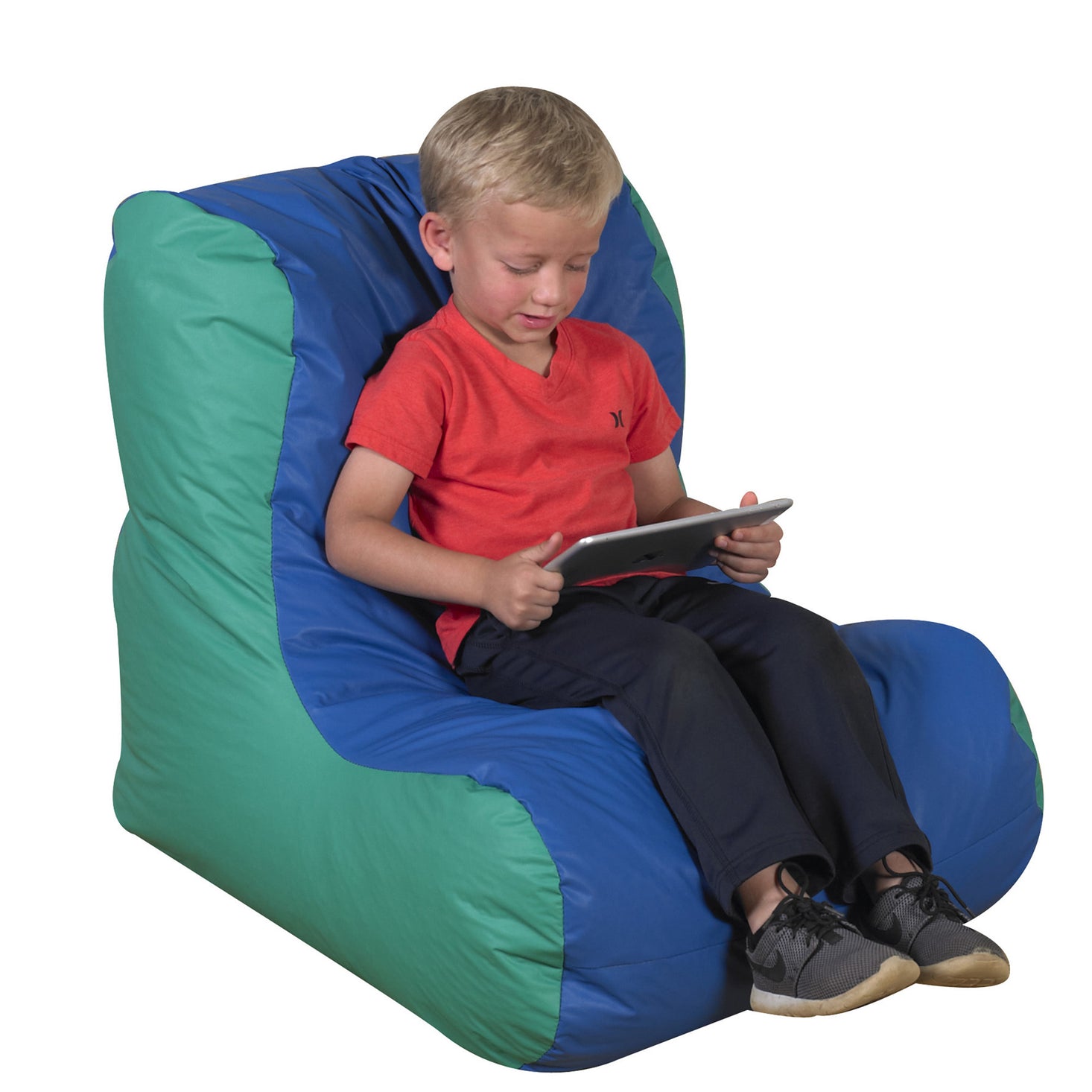 School Age High Back Lounger Sage