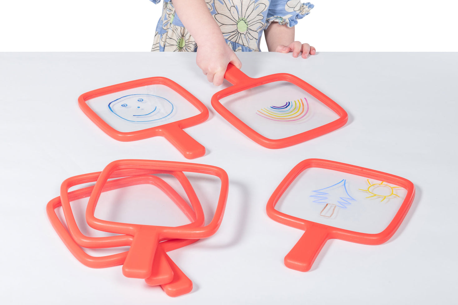 See-Through Learning Paddles Pack of 6