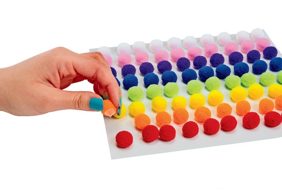 Self Adhesive Pom-Poms 240 pcs