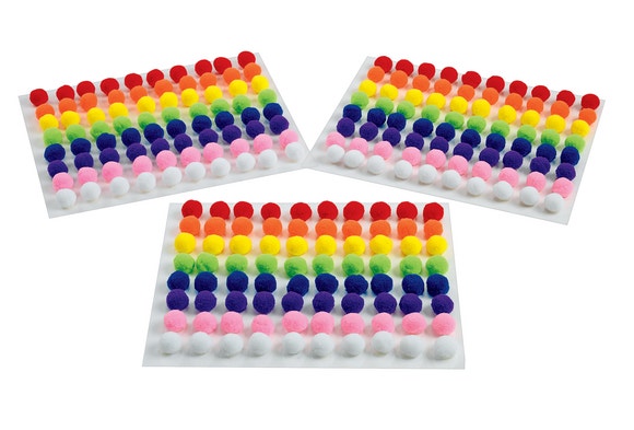 Self Adhesive Pom-Poms 240 pcs