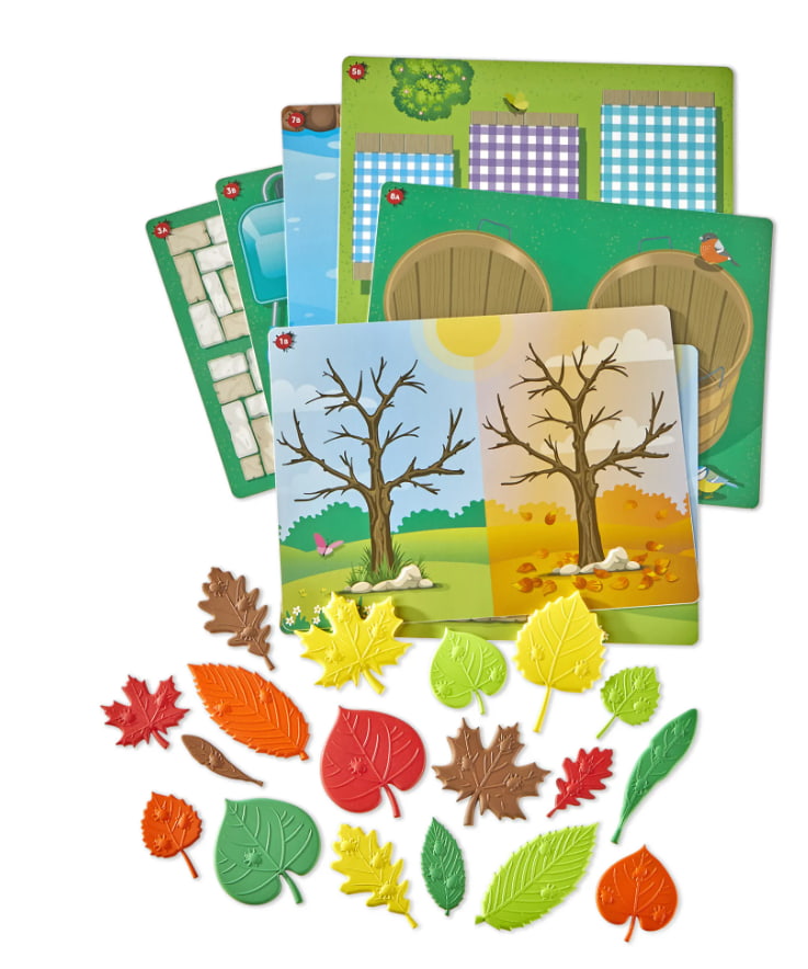 Sensory Leaves Math Activity Set