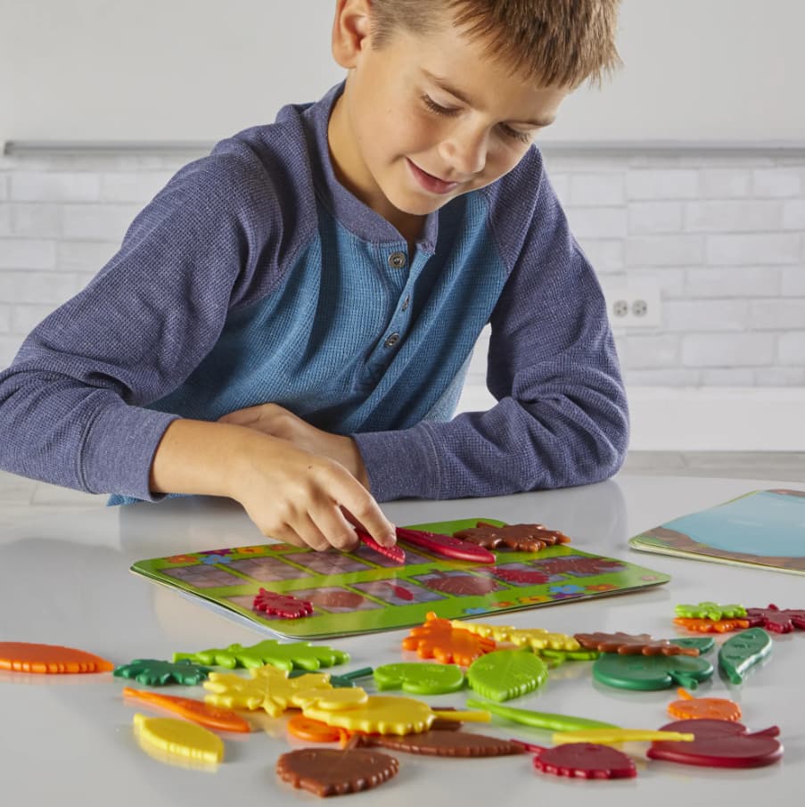 Sensory Leaves Math Activity Set