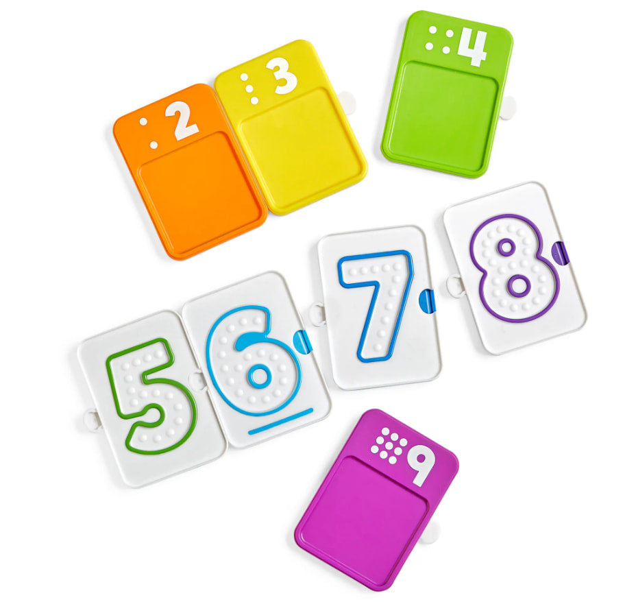 Sensory Number Trays