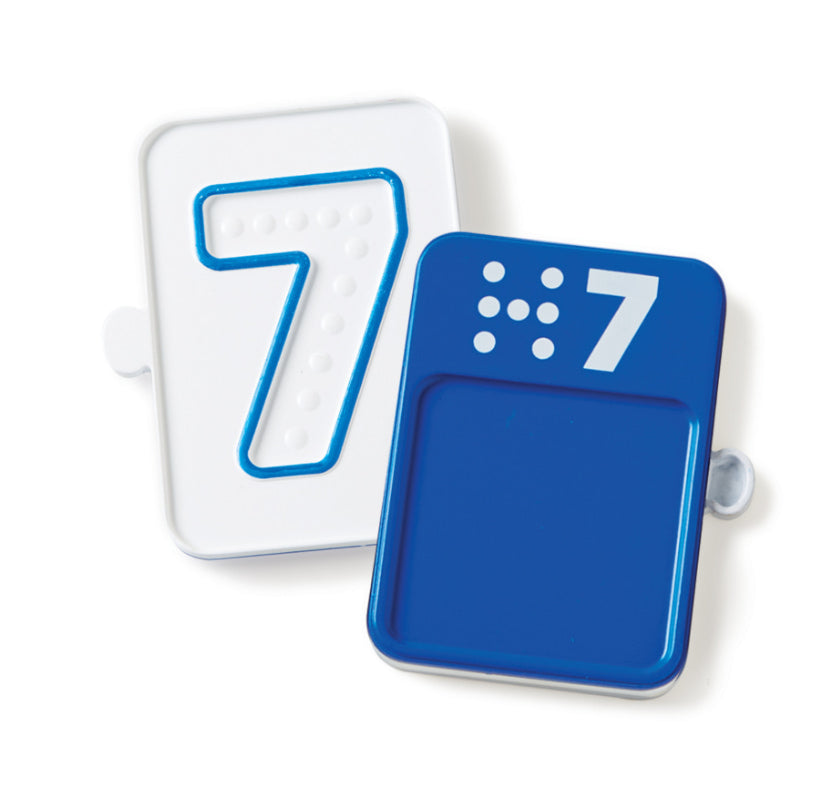 Sensory Number Trays