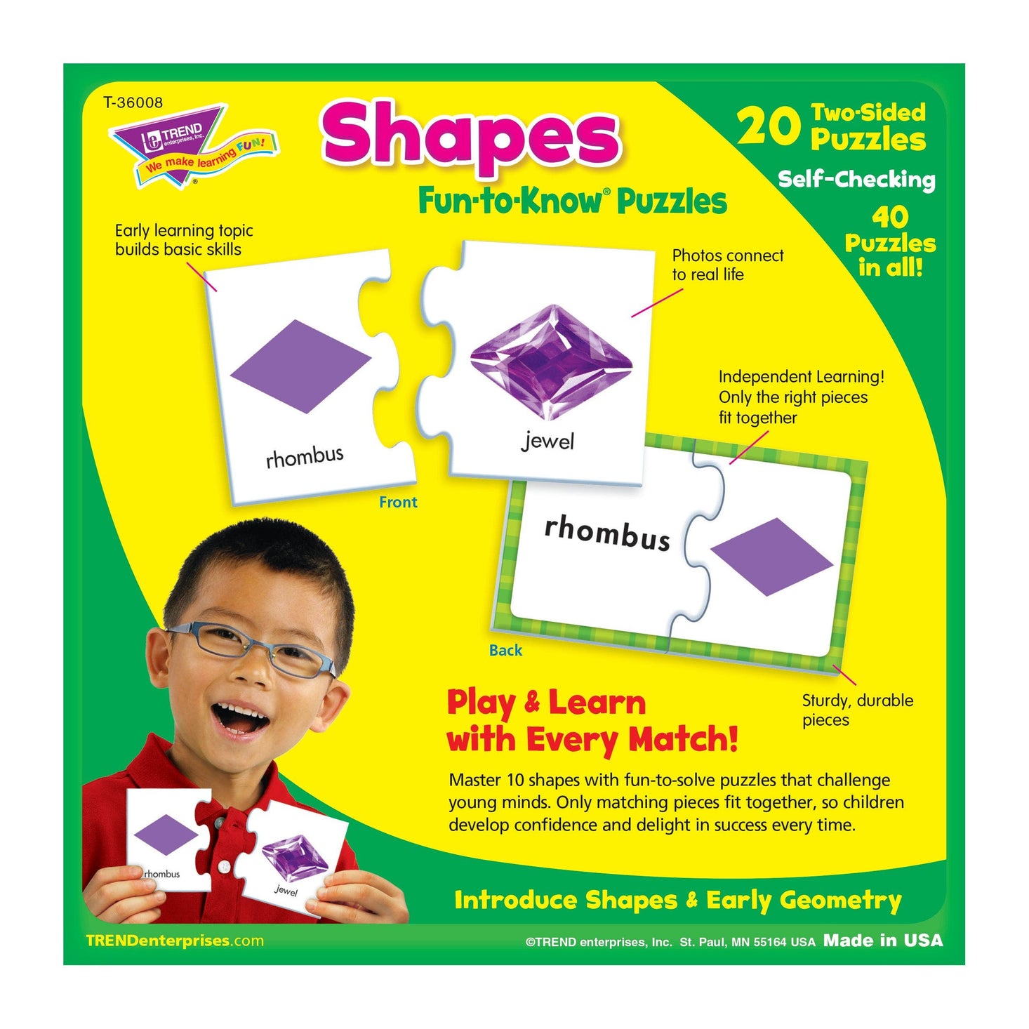 Shapes Fun To Know Puzzles