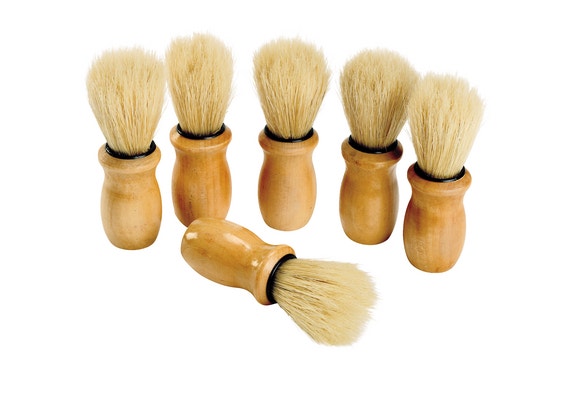 Shaving Paint Brushes Set of 6